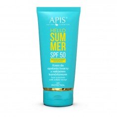 APIS Hello Summer Spf 50, Krem do opalania twarzy z nektarem komórkowym 50 ml 
