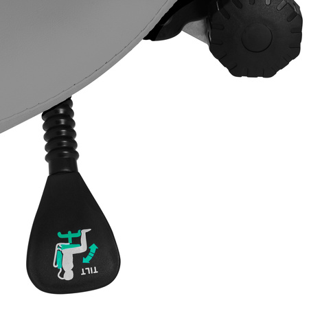 Taboret kosmetyczny 1004 Giovanni szary