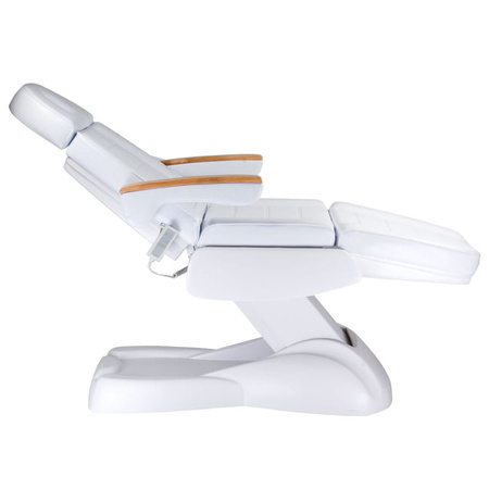 Fotel kosmetyczny elektryczny LUX BW-273B-2 Biały