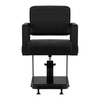 Gabbiano fotel fryzjerski Modena czarny