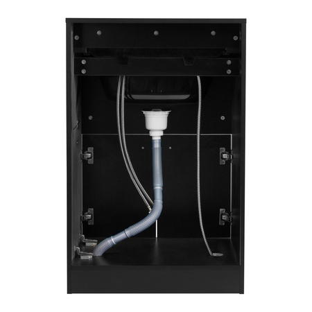 Gabbiano barberska stacja do mycia BB06 czarna