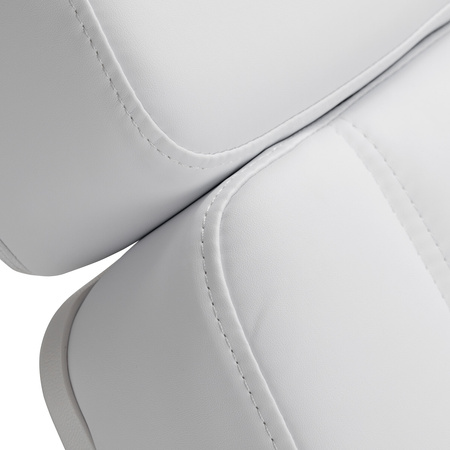 Fotel kosmetyczny Azzurro Lux 3m biały