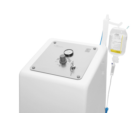 Urządzenie do oxybrazji z wyjściem na infuzję tlenową + akcesoria