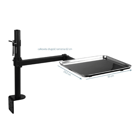 Uchwyt do lampy z tacką Pro Ink