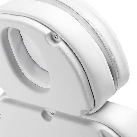 Elektryczny fotel kosmetyczny SILLON CLASSIC 3 silniki z podgrzewaniem second edition biały