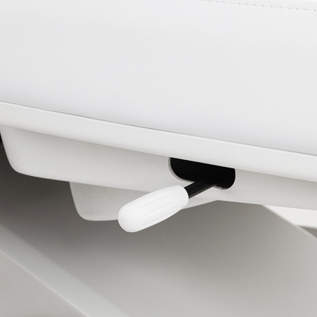 Fotel kosmetyczny Azzurro Lux pedi 3m biały