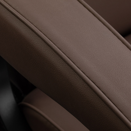 Gabbiano fotel barberski Continental brązowy