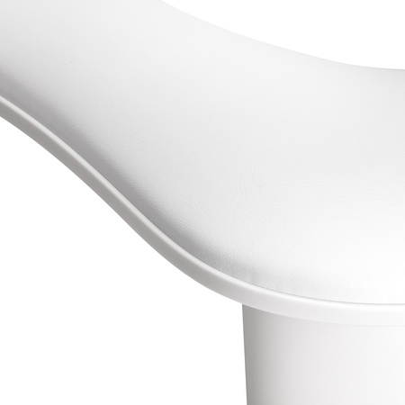 Podpórka MOMO do manicure Croissant biała