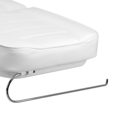 Fotel kosmetyczny elektr. Lux 4M biały z kołyską