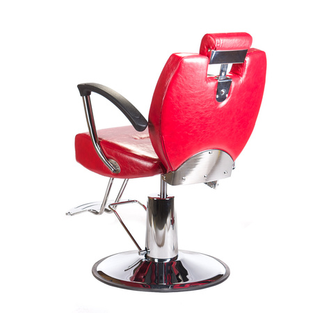 Fotel barberski HEKTOR BH-3208 Czerwony