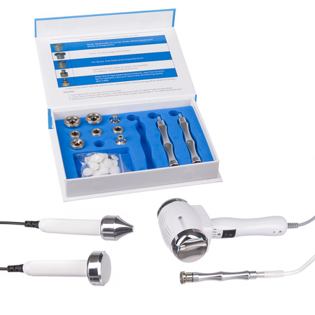 3w1 Mikrodermabrazja+ Hot Cold+ Sono BR-1891 Szary