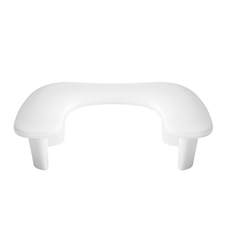 Podpórka MOMO do manicure Croissant biała