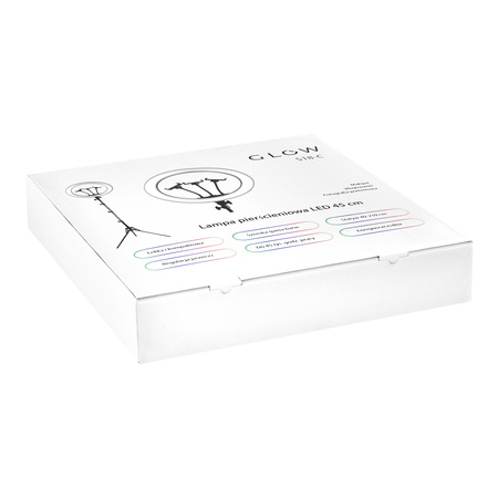 GLOW lampa pierścieniowa ring 18"" bsc ze statywem 45W