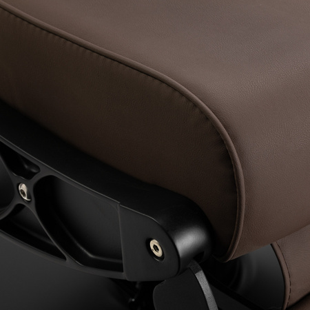 Gabbiano fotel barberski Continental brązowy