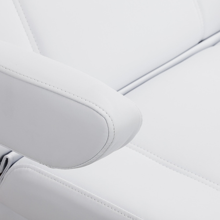 Fotel kosmetyczny Azzurro Lux 3m biały