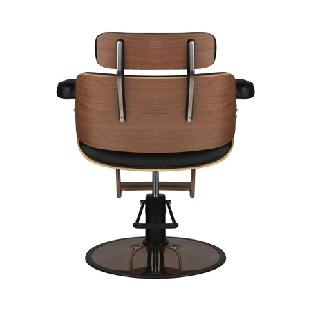 Gabbiano fotel fryzjerski Florencja orzech czarny