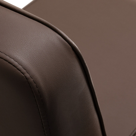 Gabbiano fotel barberski Continental brązowy