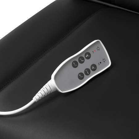 Fotel kosmetyczny Azzurro Lux 3m czarny