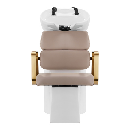 Gabbiano myjnia fryzjerska Porto złoto beżowa