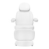 Elektryczny fotel kosmetyczny SILLON CLASSIC 3 silniki z podgrzewaniem second edition biały