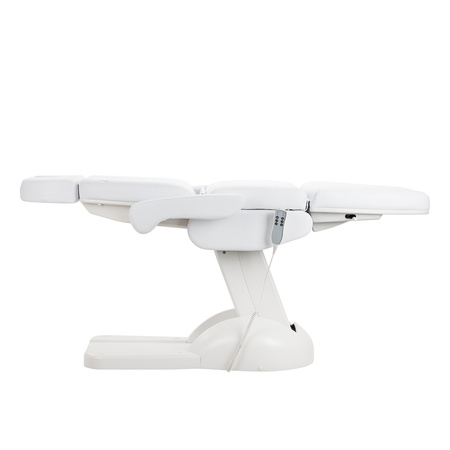 Fotel kosmetyczny Azzurro Lux pedi 3m biały