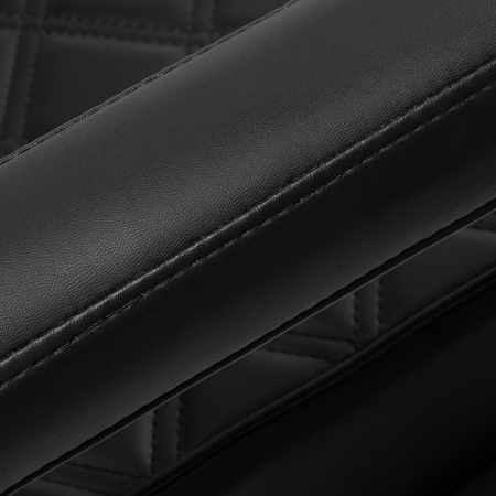 Fotel Barberski Carlos extra Czarny