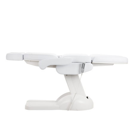 Fotel kosmetyczny Azzurro Lux pedi 5m biały