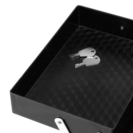 Kuferek kosmetyczny SC40 srebrny