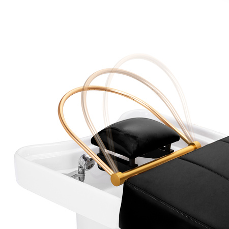 Gabbiano Leżanka Myjnia Head Spa 017B czarna