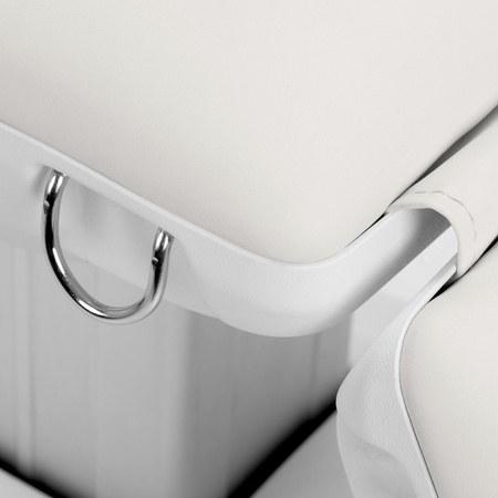 Elektryczny fotel kosmetyczny SILLON Eclipse 3 siln. biały