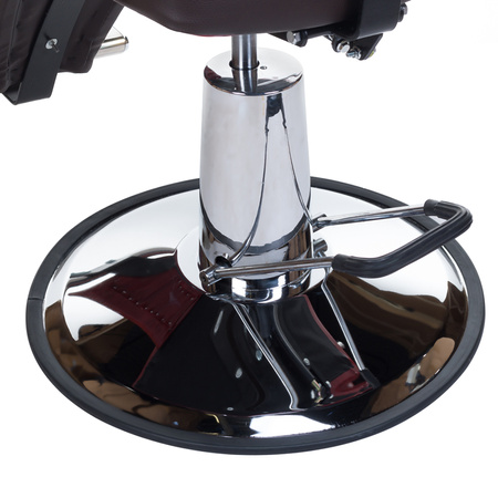 Fotel barberski HOMER II BH-31275 Brązowy