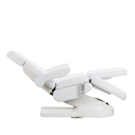 Fotel kosmetyczny Azzurro Lux pedi 5m biały