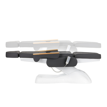 Fotel kosmetyczny elektryczny SILLON Lux 273b 3sil. 2 gat. szary