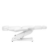 Elektryczny fotel kosmetyczny SILLON CLASSIC 3 silniki z podgrzewaniem second edition biały