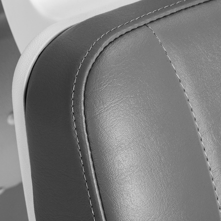 Fotel kosmetyczny elektr. Azzurro 870S pedi 3 siln. szary