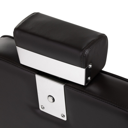 Hair System fotel barberski BM88066 brązowy