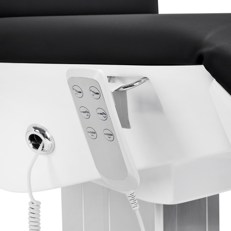 Fotel kosmetyczny elektryczny 2240K Eclipse 3 siln. czarny z kołyską