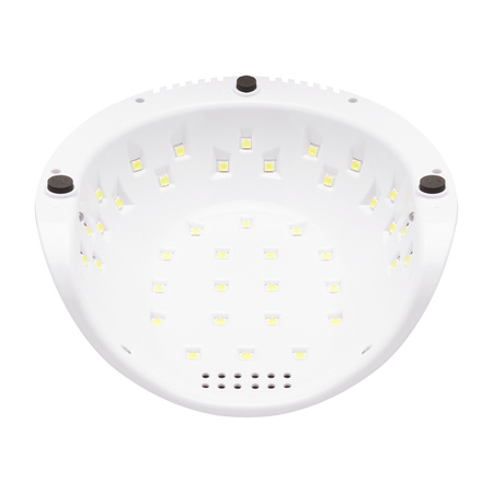 Lampa UV LED Shiny 86W biała/srebrna perła