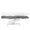 Elektryczny fotel kosmetyczny SILLON CLASSIC 3 silniki z kołyską pedi szary