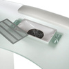 Stolik do manicure +  pochłaniacz BD-3453+P BIAŁY
