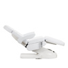 Fotel kosmetyczny Azzurro Lux pedi 5m biały