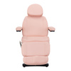 Elektryczny fotel kosmetyczny SILLON CLASSIC 3 silniki różowo czarny