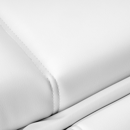 Fotel kosmetyczny elektr. Azzurro 803D 3 siln. biały