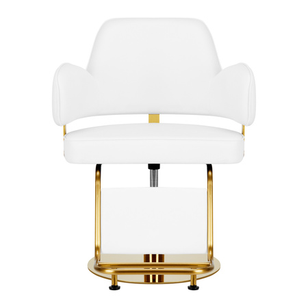 Gabbiano fotel fryzjerski Linz NQ złoto biały