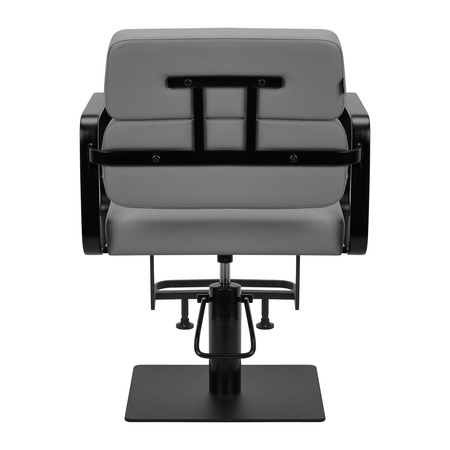 Gabbiano fotel fryzjerski Porto czarno szary