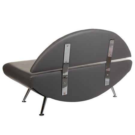 Kanapa do poczekalni Carini BD-6710 szara