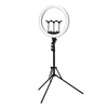 GLOW lampa pierścieniowa ring 18"" bsc ze statywem 45W