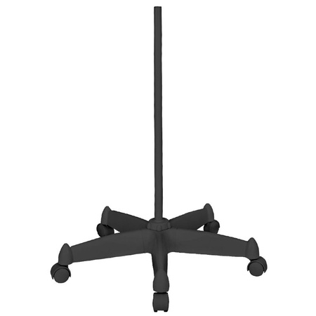 Lampa lupa led Glow Moonlight 8012/5" black ze statywem